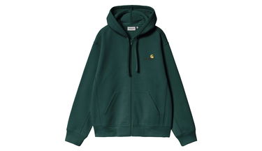 Mikina Carhartt WIP Hooded American Script Jacket Zelené | I033063_05A_XX, 0