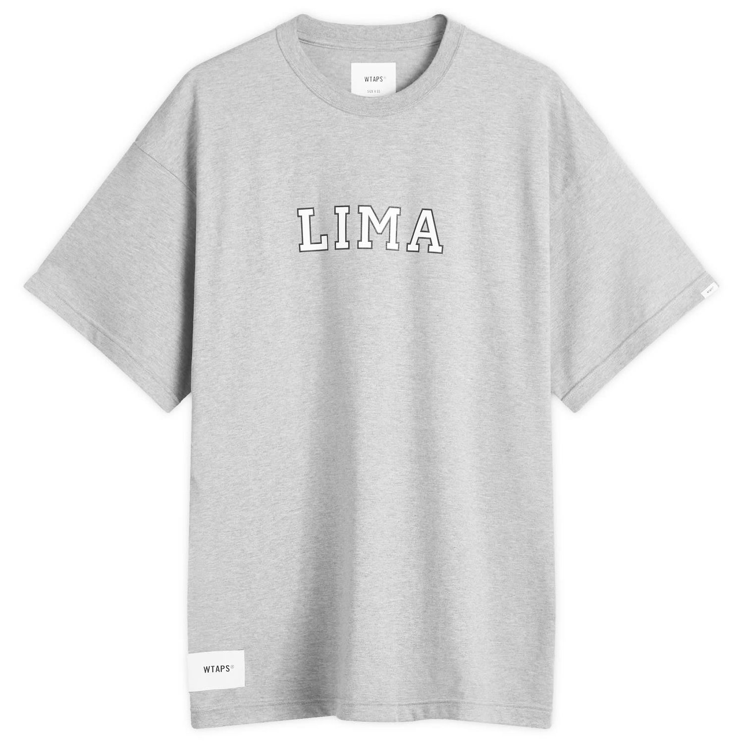 Tričko WTAPS Phonetic Print T-Shirt Šedá | 242ATDT-CSM05-ASH, 0