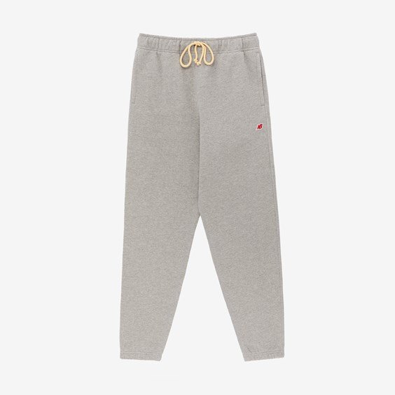 Tepláky New Balance Sweatpant Made in USA Šedá | MP21547-GRY, 0