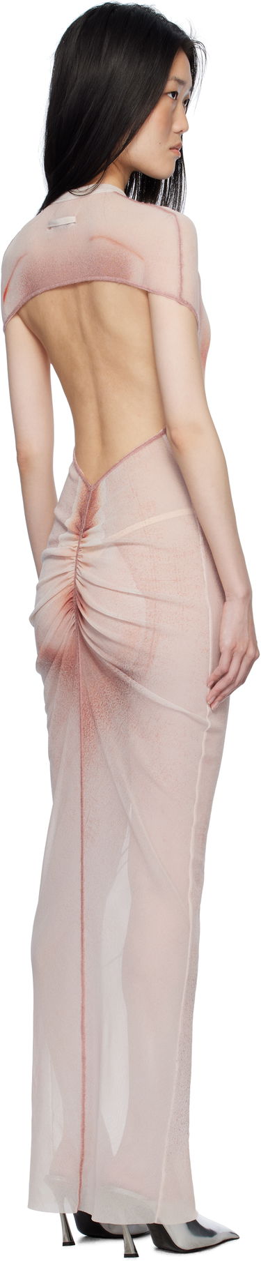 Šaty Jean Paul Gaultier Jean Paul Gaultier 'Le Classique' Open-Backed Maxi Dress Ružová | 25/33-F-RO356-T577-2026, 2