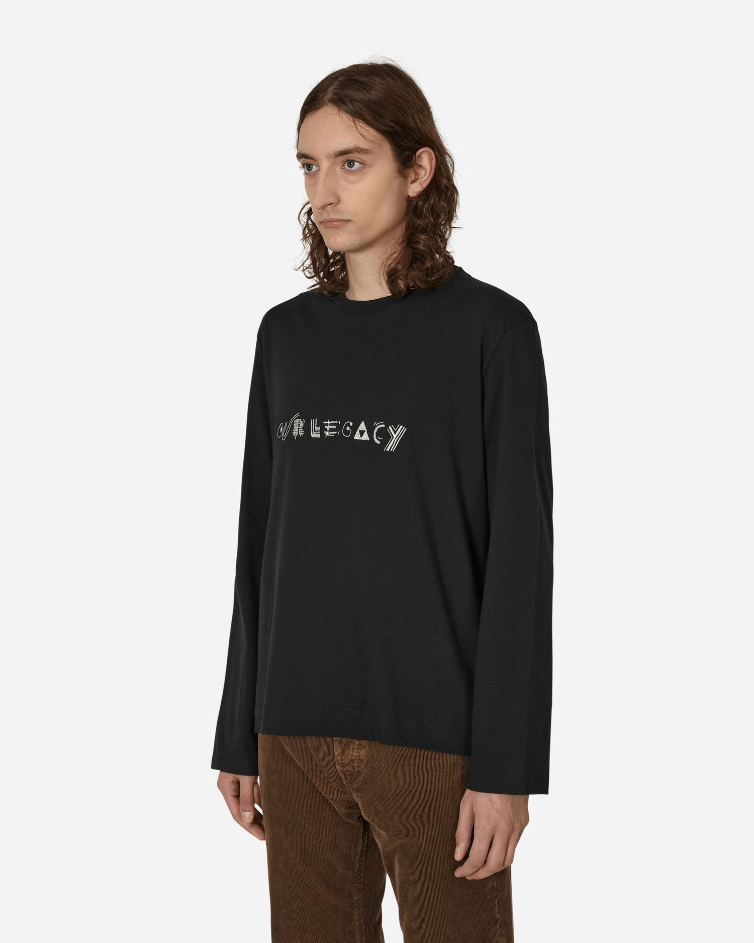 Tričko OUR LEGACY Box Longsleeve Tee Čierna | M4226CLB 001, 1