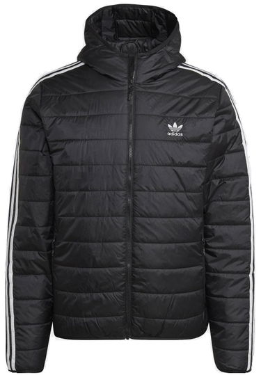 Prešívaná bunda adidas Originals Padded Hooded Puffer Čierna | hl9211, 1