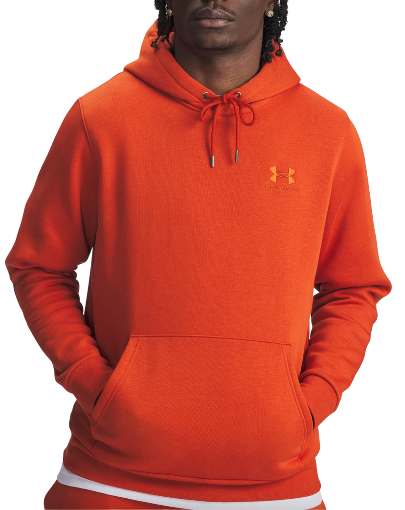 Mikina Under Armour Icon Fleece Hoodie Oranžová | 1373880-842