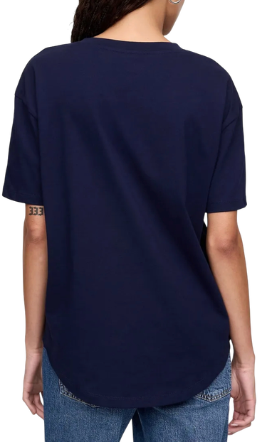Tričko GAP T-Shirt GAP Logo Boyfriend Navy | 407990-07, 1