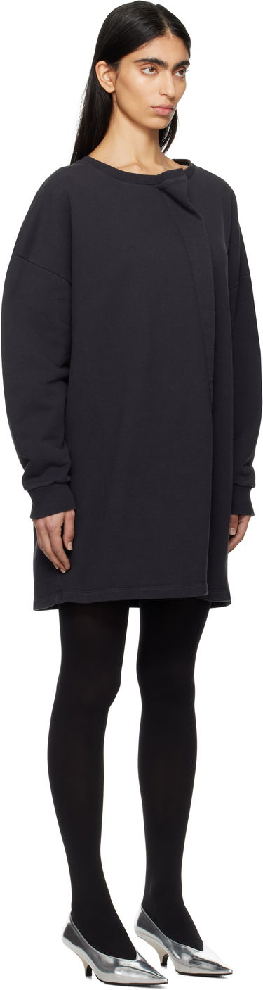 Šaty Maison Margiela MM6 Maison Margiela Sweat Jersey Darting Minidress Čierna | S52DA0050 M25014, 1