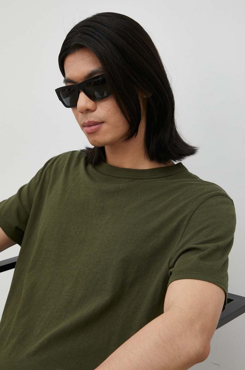 Tričko American Vintage Tee Zelené | MFAK02A, 0