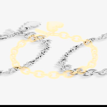 Náramok CALVIN KLEIN Oval Chain Link Bracelet with Heart Charm Žltá | 35000297, 1
