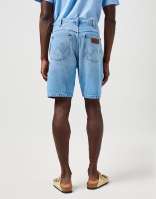 Šortky Wrangler Wrangler Frontier Denim Shorts Modrá | 112362492:40, 0