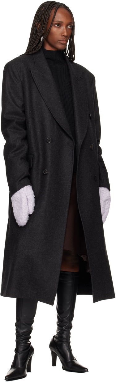 Rukavice Vivienne Westwood Poodle Boa Mitts Fialová | 8202003C-K006N-, 2