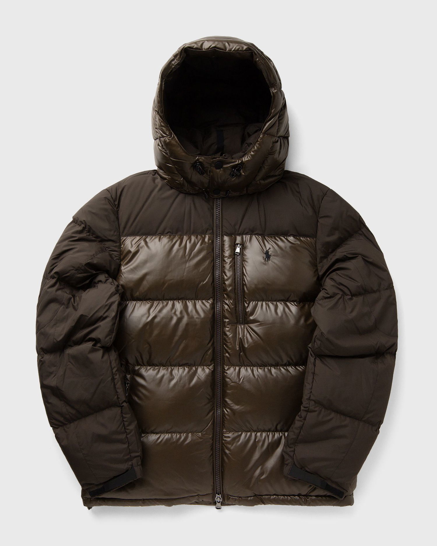 Prešívaná bunda Polo by Ralph Lauren Hooded Puffer Jacket Hnedá | 710967786002, 0