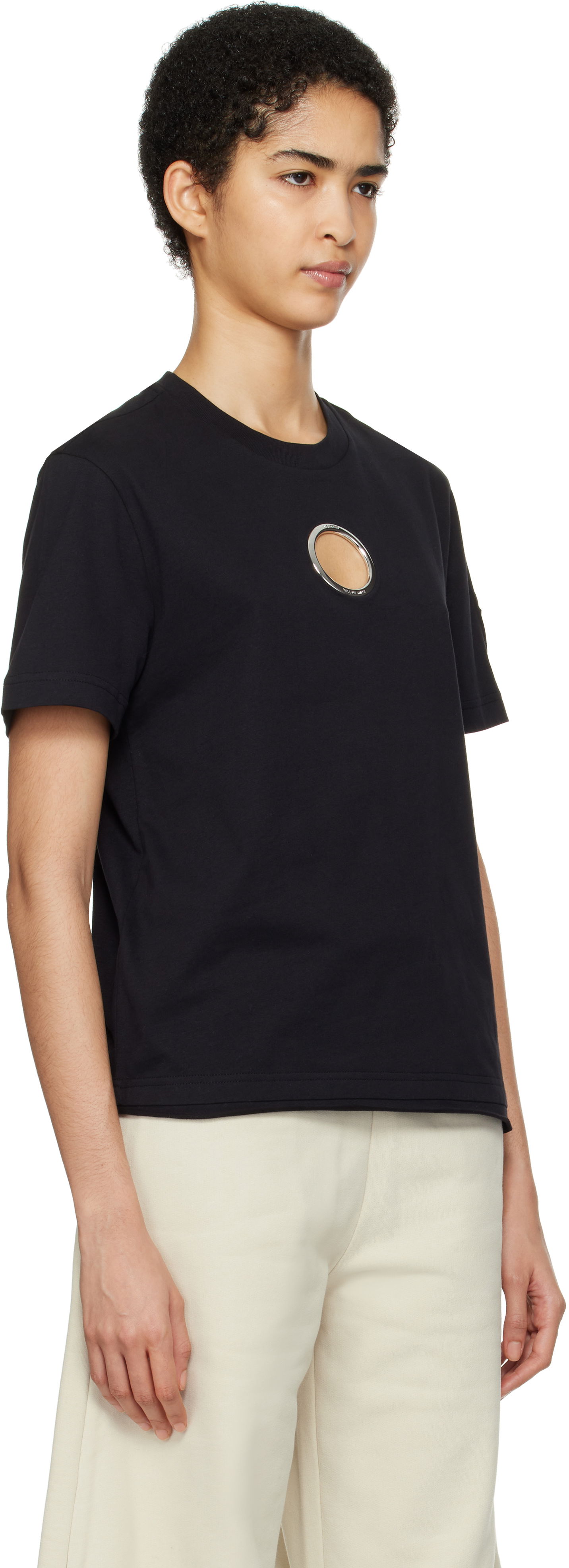 Tričko Moncler Moncler Genius x Willow Smith Grommet T-Shirt Čierna | J209T 8C00006 - 89AHD, 1