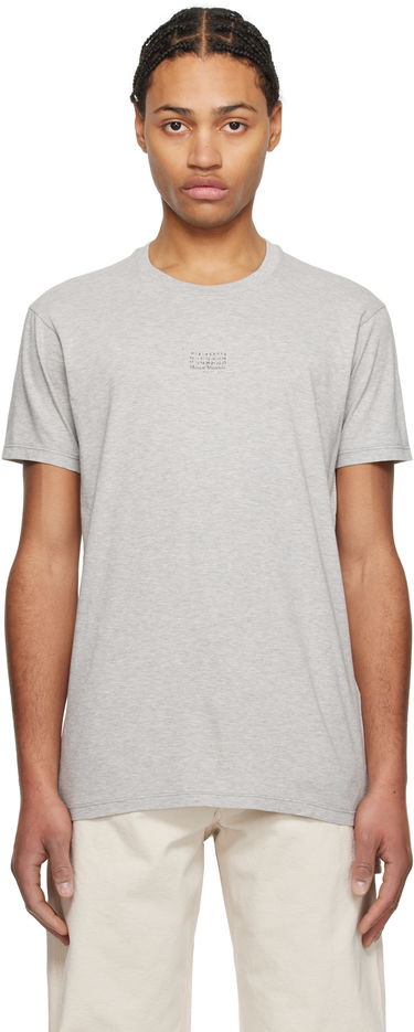 Tričko Maison Margiela Maison Margiela Stamp Logo T-Shirt Šedá | S50GC0706 M20086, 0