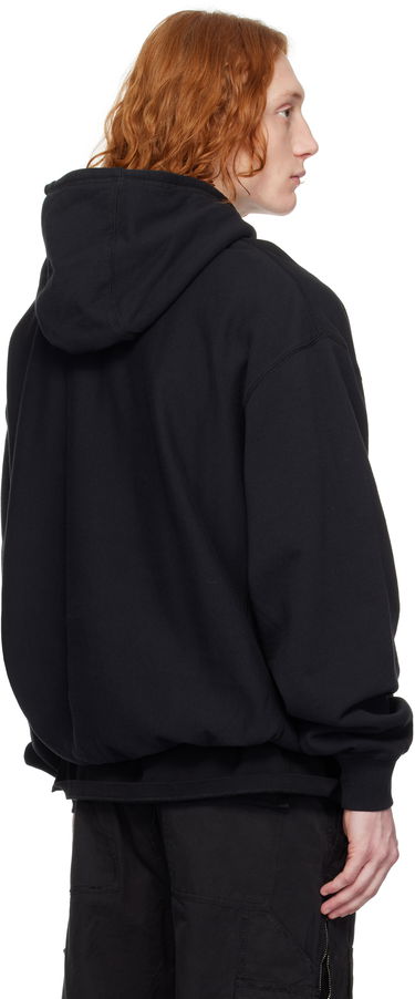 Mikina BILLIONAIRE BOYS CLUB Billionaire Boys Club Oversized Arch Logo Popover Hoodie Čierna | B24449, 2