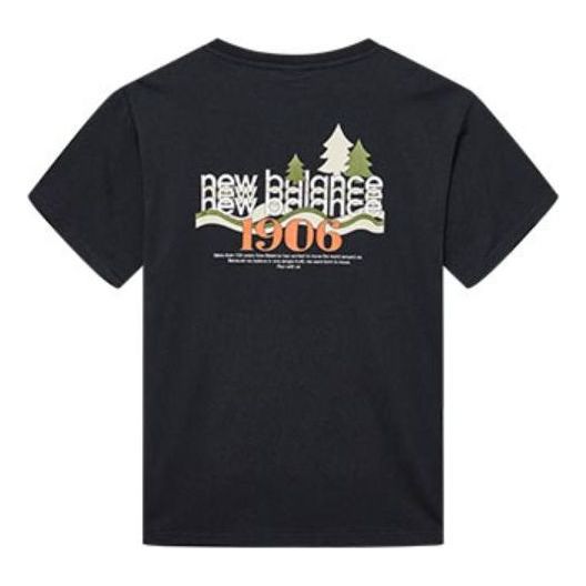 Tričko New Balance Graphic T-Shirt Čierna | AMT22367-BK