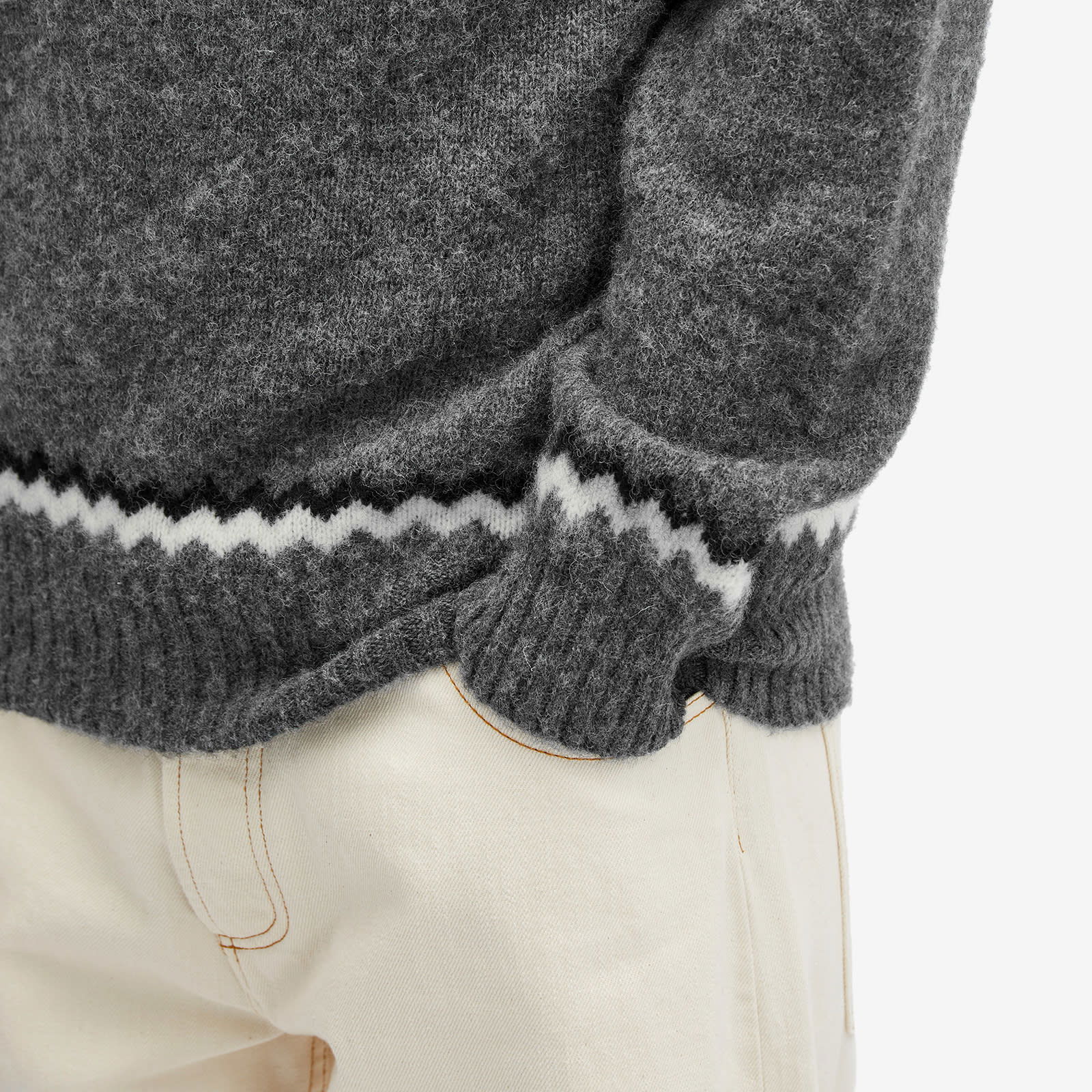 Suedehead Zig Zag Knit Jumper