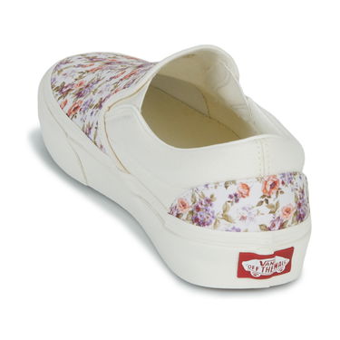 Tenisky a topánky Vans CLASSIC SLIP-ON "Vintage Floral" W Biela | VN0009Q7FS81, 4