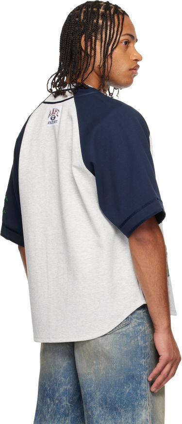 Košeľa AAPE by A Bathing Ape Fancy Plaid Script Baseball Shirt Rôznofarebný | AAPTEM1660XXNWH2, 2