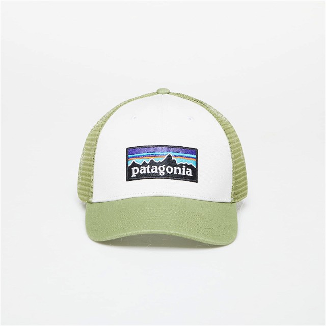 Cap P-6 Logo LoPro Trucker Hat White/ Buckhorn Green