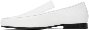 Oblečenie TOTEME TOTEME 'The Croco Oval' Loafers Biela | 234-WAS813-LE0023, 2