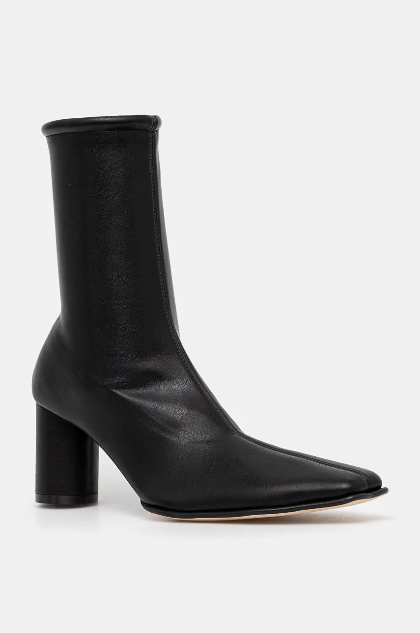 Ankle Boots With Block Heel