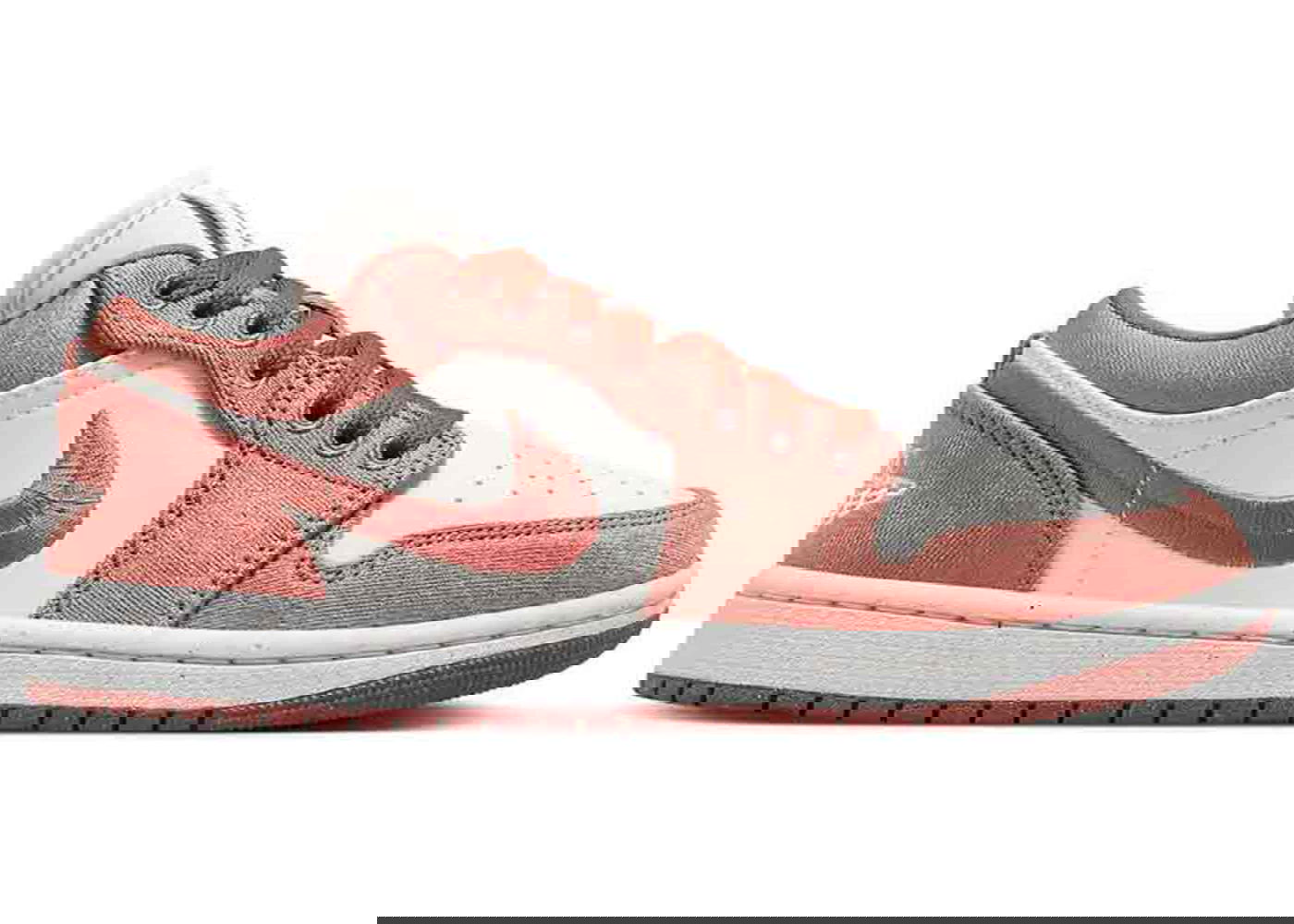 Tenisky a topánky Jordan Air Jordan 1 Low SE Canvas Sky J Orange W Oranžová | FN3722-801, 0