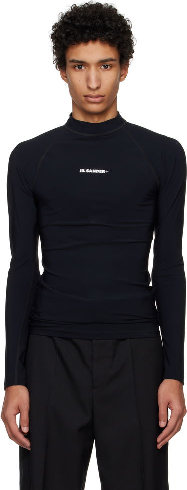 Tričko Jil Sander Jil Sander+ Surf Long Sleeve T-Shirt Čierna | J47NH0012_J20032, 0