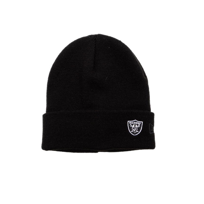 Kulicha New Era NFL Mini Logo Cuff Beanie Las Vegas Raiders One Size Čierna | 60691119