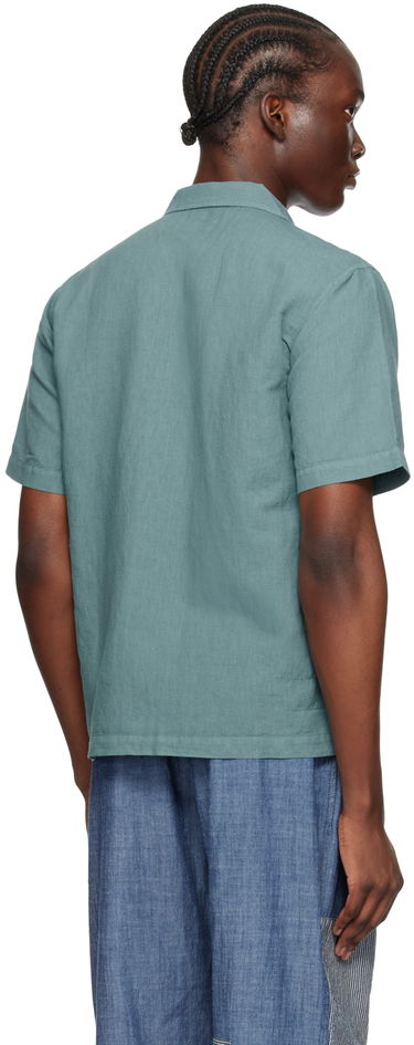 Košeľa Universal Works Universal Works Road Linen Shirt Zelené | P3067, 2