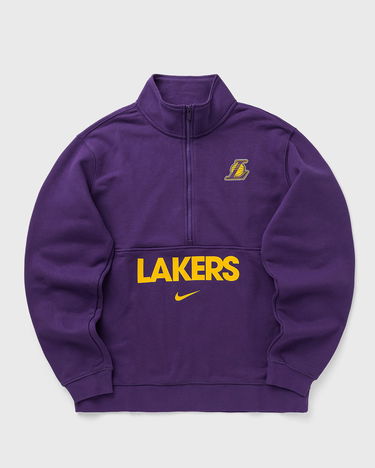Mikina Nike Nike NBA Los Angeles Lakers Club Courtside Half-Zip Top Fialová | FZ7493-504, 3