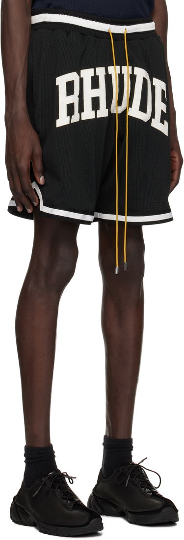 Šortky Rhude Rhude Collegiate Mesh Basketball Shorts Čierna | RHPS25SH02016, 1