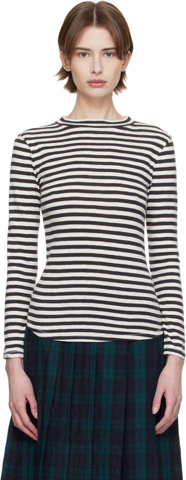 Sveter YMC YMC Striped Long Sleeve T-Shirt Rôznofarebný | Q6XMA, 0