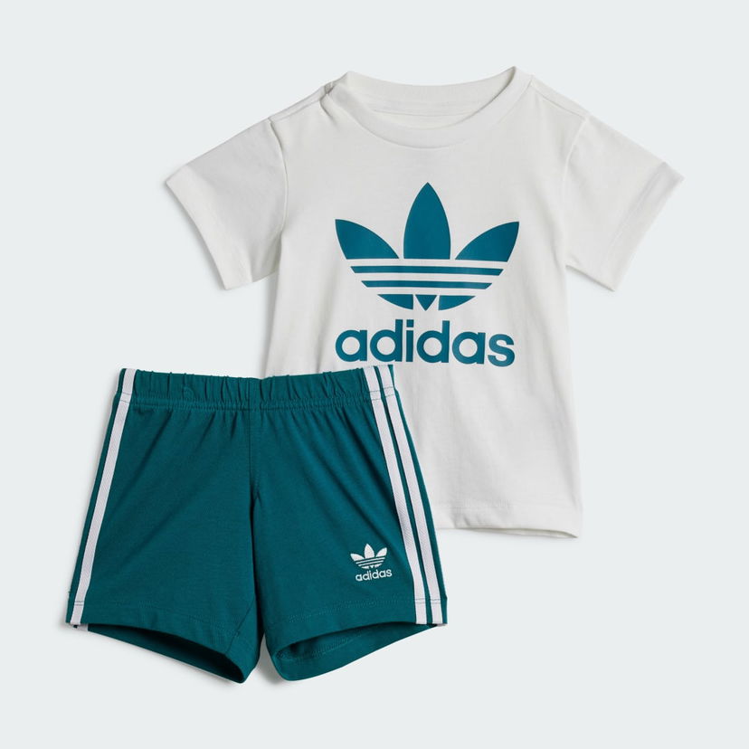 Súprava adidas Performance Kids' Shorts and Tee Set Zelené | JE0524