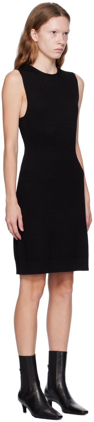 Šaty TOTEME TOTEME Contour Knit Minidress Čierna | 233-5181-334, 1