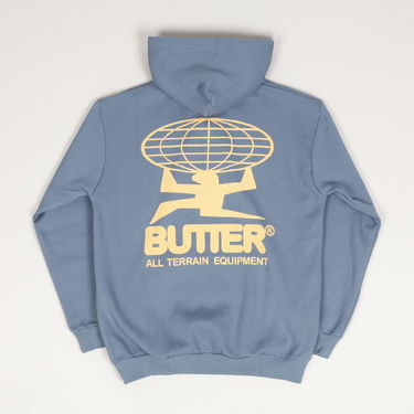 Mikina Butter Goods All Terrain Hoodie "Slate Blue" Modrá | butter-goods-all-terrain-pullover-hoodie-slate-blue, 1