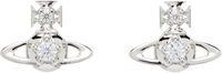 Vivienne Westwood Lee Orb Crystal Stud Earrings