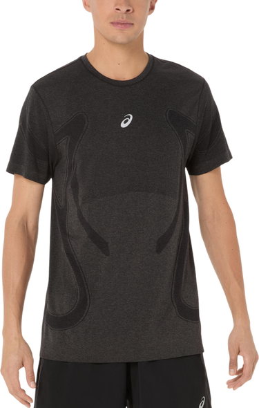 Tričko Asics ASICS Road Seamless Short Sleeve Running T-Shirt Šedá | 2011d355-001, 0