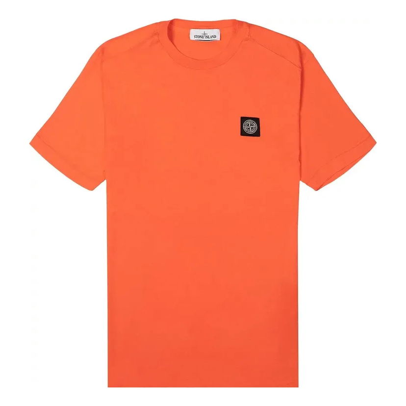 Tričko Stone Island Stone Island Men's Logo Patch T-Shirt Oranžová | 761524113-V0032