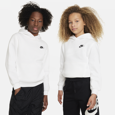 Mikina Nike Nike Sportswear Club Fleece Hoodie Biela | FD3000-100, 0