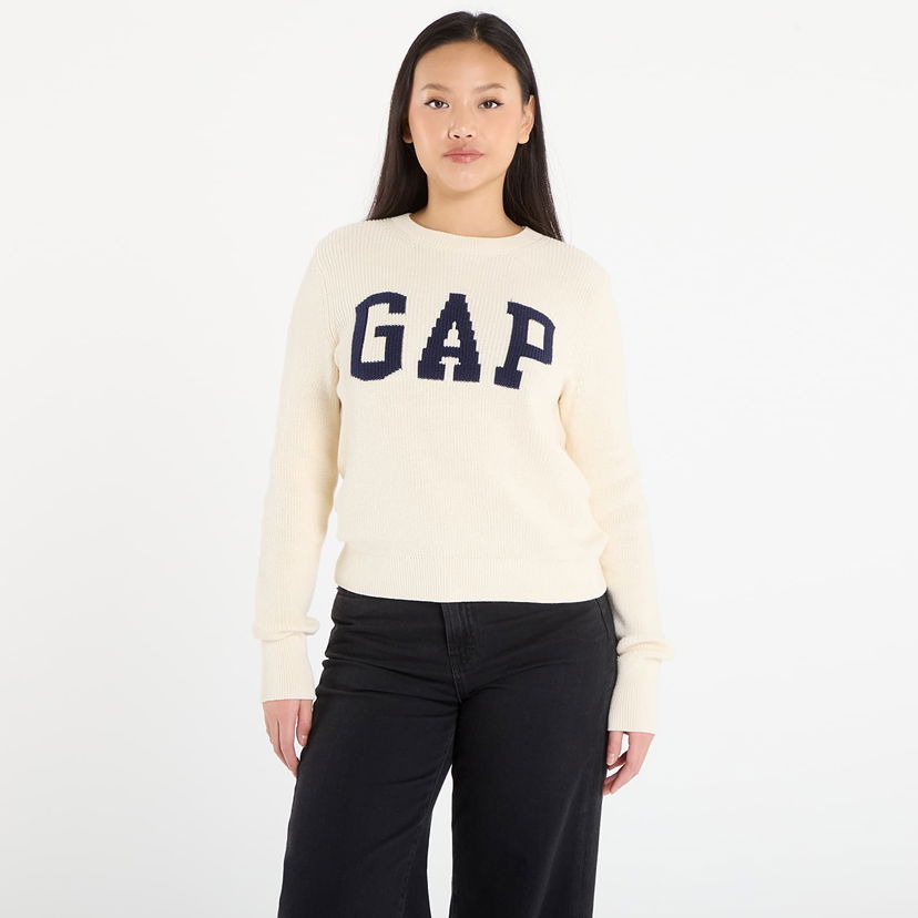 Sveter GAP Logo Sweater Béžová | 796841-01