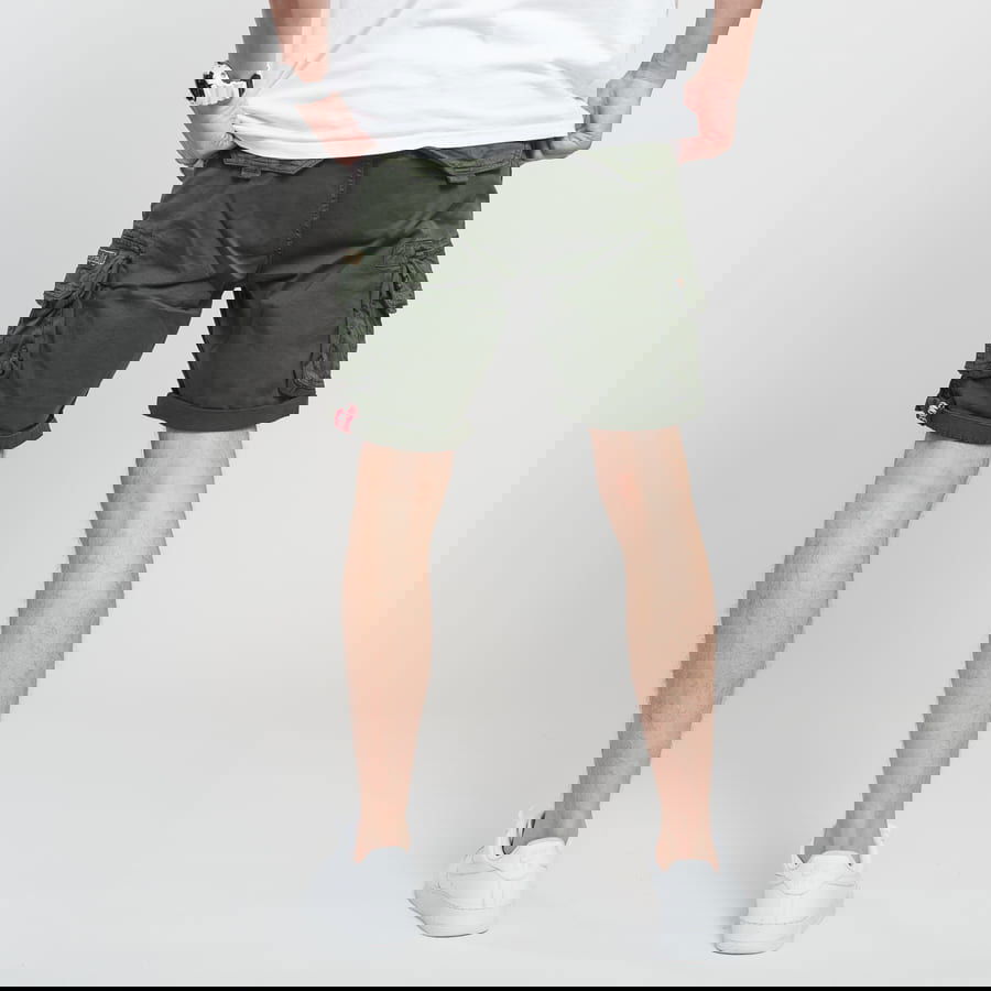 Šortky Alpha Industries Crew Short Zelené | 176203-142, 1