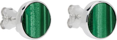 Náušnice VEERT Circle Earrings Zelené | JLG0017-WG, 1