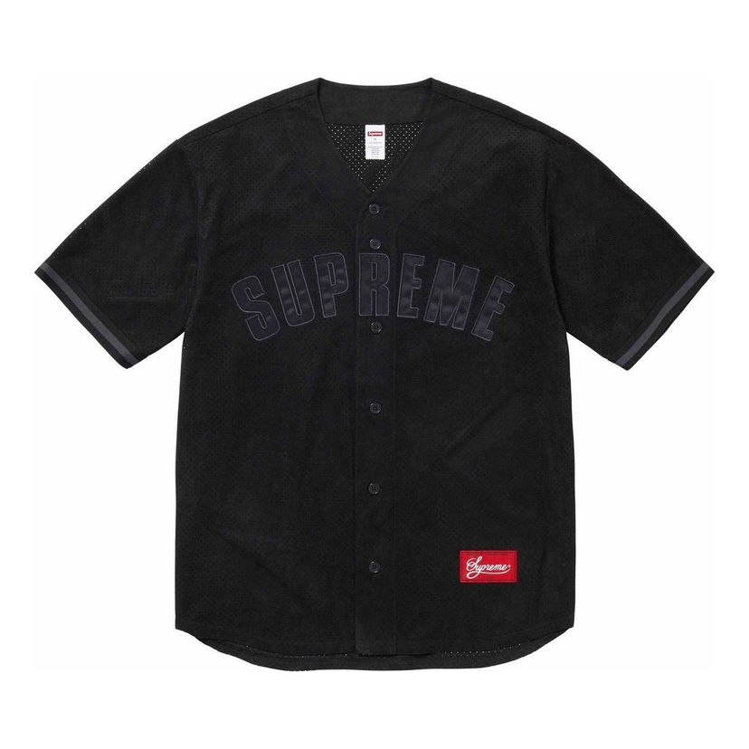 Dres Supreme Mesh Baseball Jersey Čierna | SUP-SS24-210