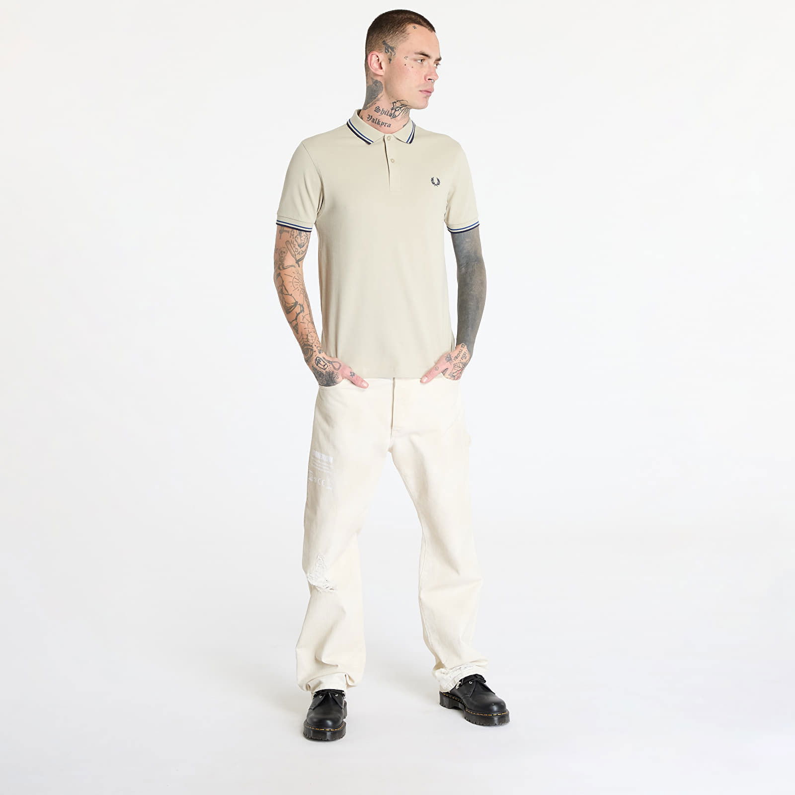 Men's Short Sleeve Tipped Polo Shirt