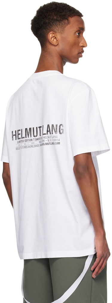Tričko Helmut Lang 'New York' Graphic T-Shirt Biela | O06HM512, 2