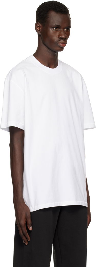 Tričko SKIMS SKIMS Heavyweight Cotton Relaxed T-Shirt Biela | SS-STT-6414M-CHALK, 1