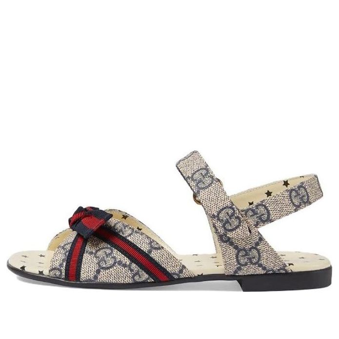 Tenisky a topánky Gucci Gucci GG Supreme Star Sandals Béžová | 649749-2OQ20-4081