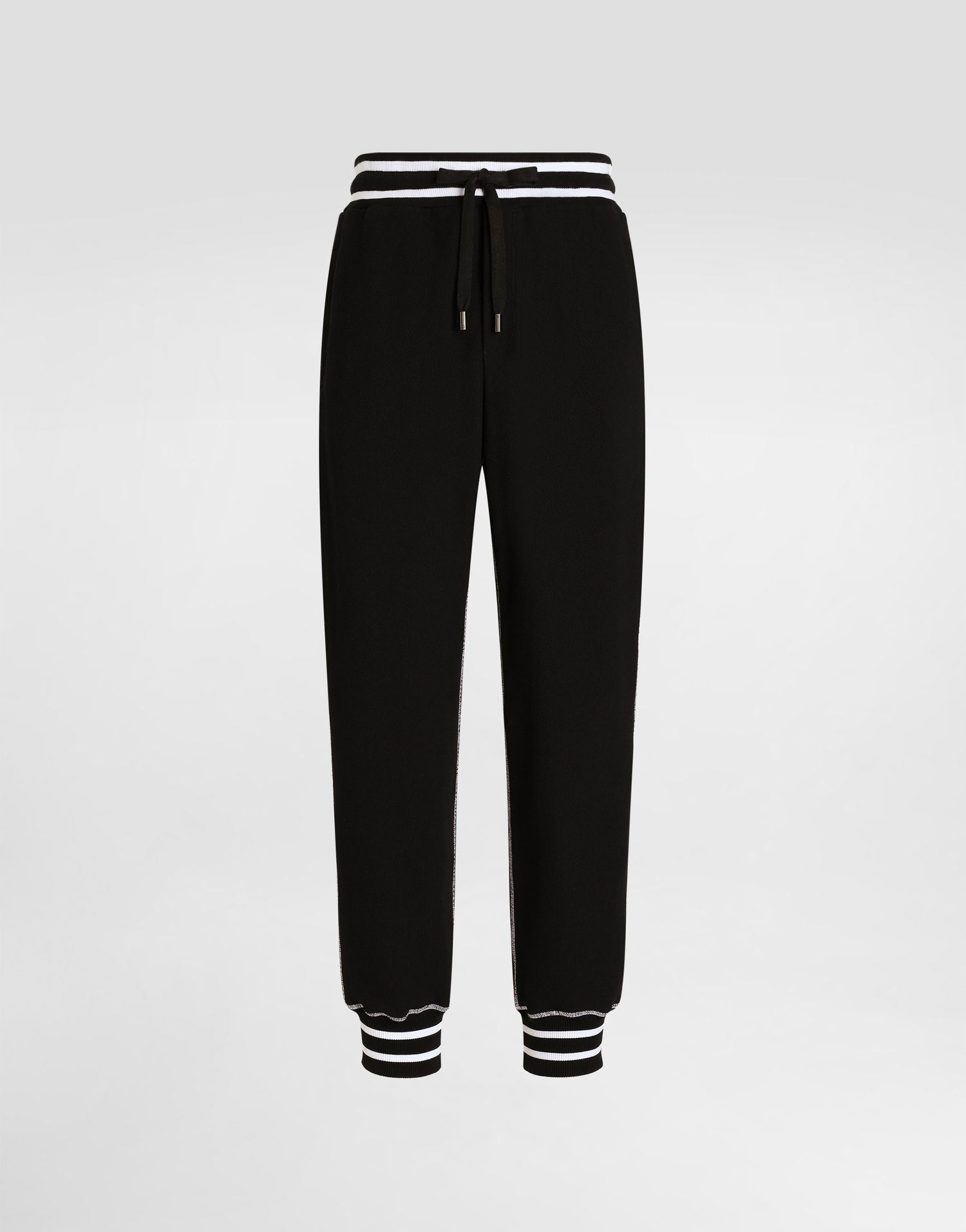 Tepláky Dolce & Gabbana Dolce & Gabbana Techno Fleece Joggers Čierna | GVS2HZFUS37N0000, 0