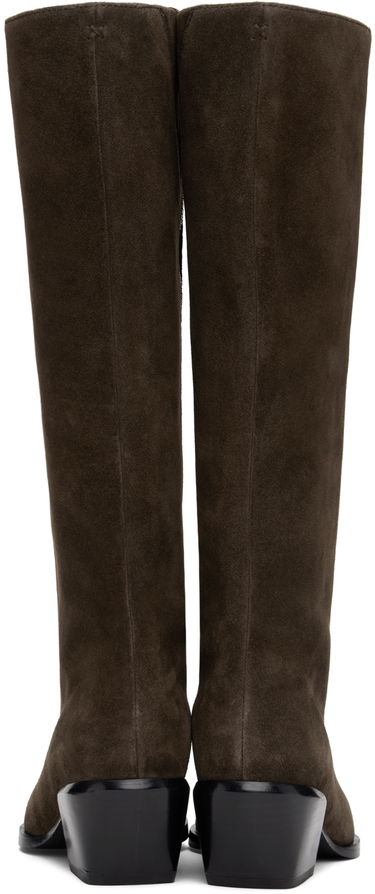 Oblečenie rag & bone rag & bone Joni Knee-High Suede Boots Hnedá | WFF24FF018SU18, 1