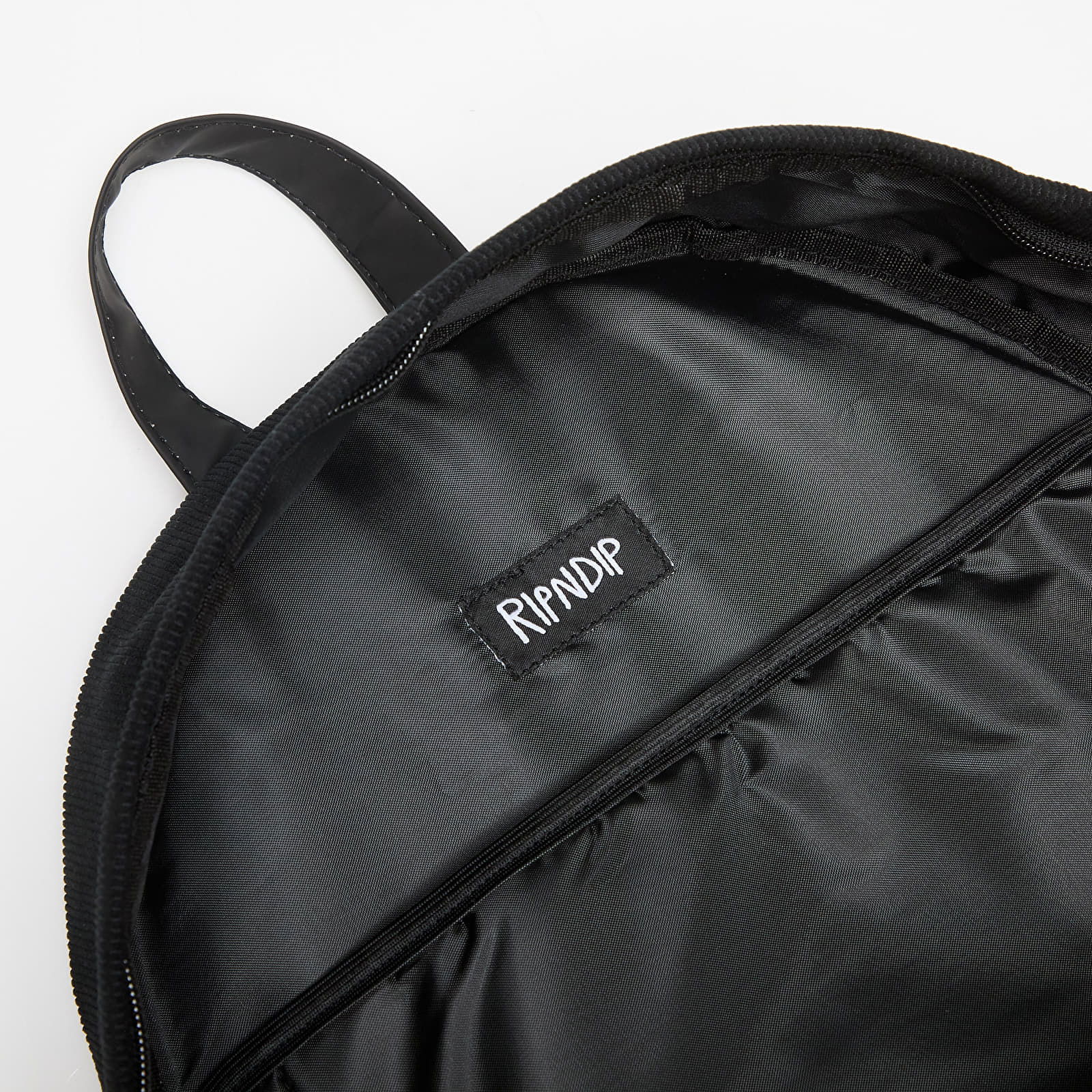 Venice Corduroy Backpack Black