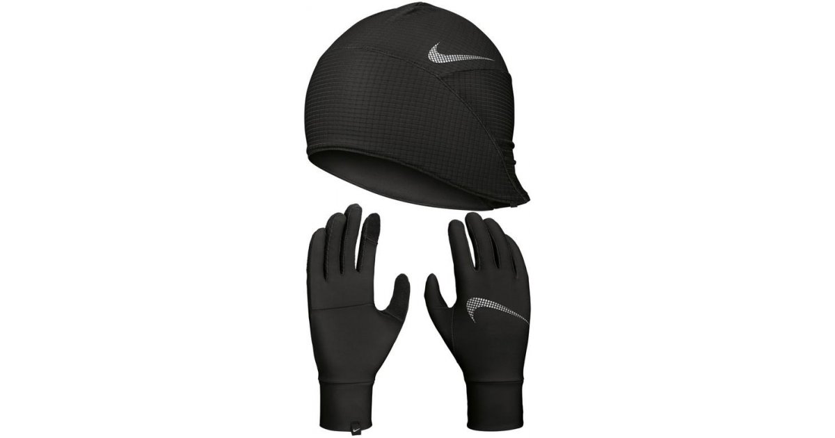 Rukavice Nike Set rukavice + čepice Čierna | 9385-15-082, 1